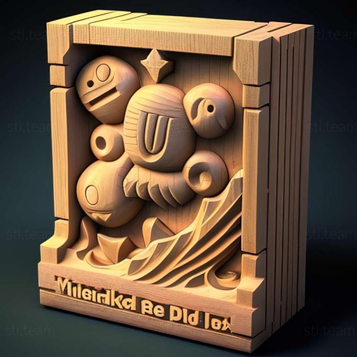 3D модель Гра Kirby Triple Deluxe (STL)